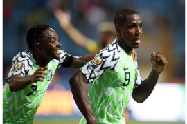 'Aboubakar is on top scoring goals' - Eguavoen insists Ighalo, Osimhen absence won't hinder Eagles 